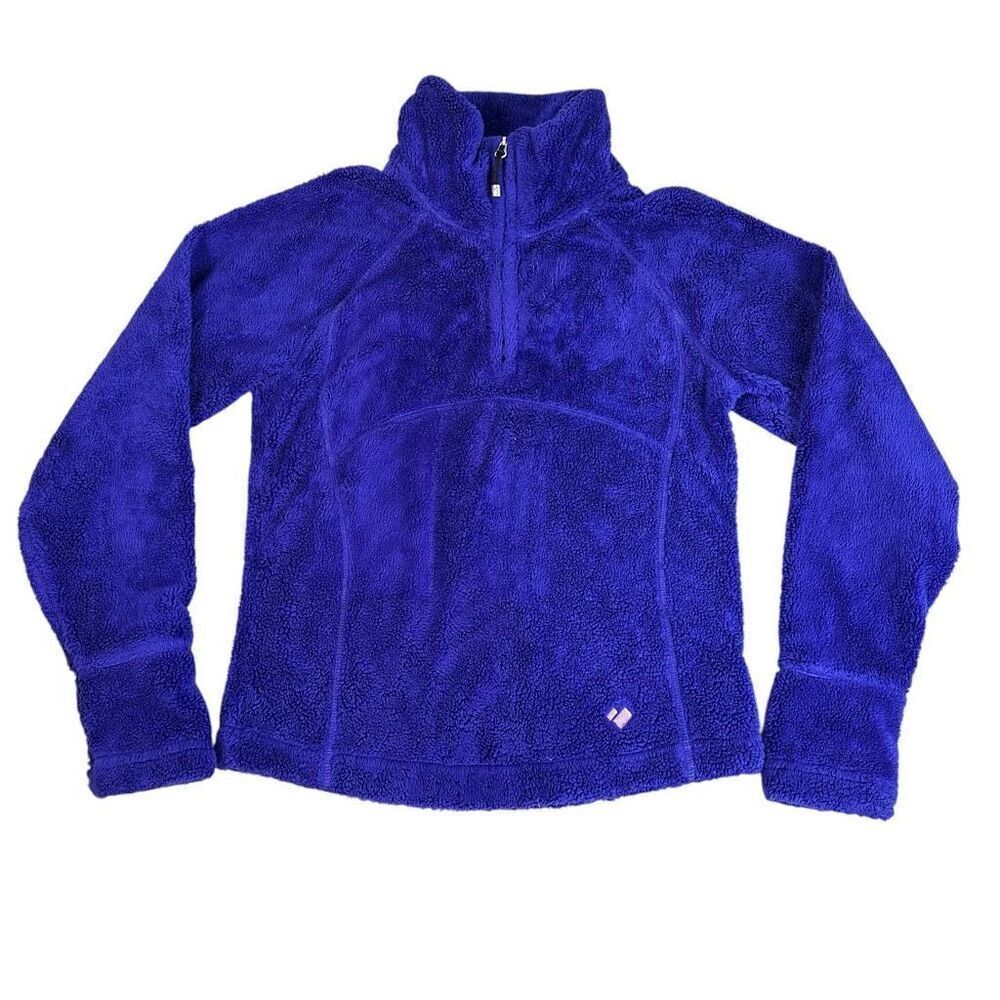 Obermeyer Medium Furry Fleece Top Purple - Picture 1 of 8